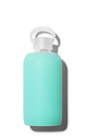 Amazon Com Bkr Bottle Bubbly Glass Water Bottle Soft Silicone Sleeve 500ml Kitchen Dining Glass Water Bottle Bkr Bottle Bottle