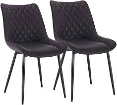 Take a look at them and buy the one that appeals to you the most. 2 Pieces Faux Leather Kitchen Chairs Model Alois Woltu Eu