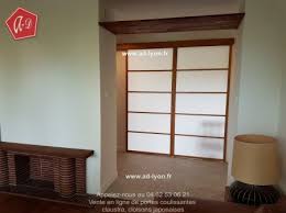 Autre solution la porte a galandage. Porte Coulissante Avec Une Pose En Applique Double Vantaux
