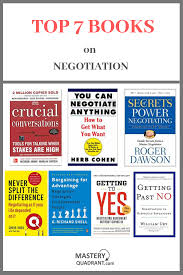 Top 7 Books On Negotiation Book Club Books Success Books Business Books
