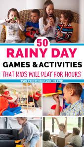 Rainy weather gets a bad reputation. 50 Things To Do On A Rainy Day Games And Activities For Kids Of All Ages Fun Loving Families