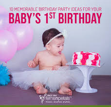 Virtual birthday party ideas for kids. 10 Memorable Birthday Party Ideas For Your Baby S 1st Birthday