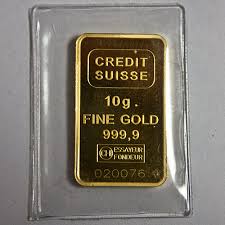 Credit Suisse 10 Gram Liberty Gold Bar 10g Gold Bar Uk Bullion