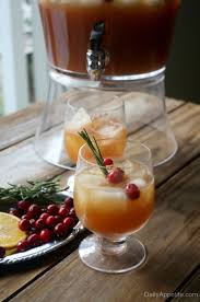 Pour over ice and garnish with cranberries and mint leaves. Bourbon Punch Recipe Holiday Punch Bourbon Punch Recipe Bourbon Punch