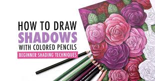 Pencil techniques for better drawings. How To Draw Shadows With Colored Pencils Easy Shading Techniques For Coloring Books