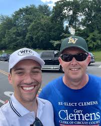 Thank you to Purcellville Town Council Members Joel Grewe & Erin Rayner for  coming to our Meet & Greet! #VA10