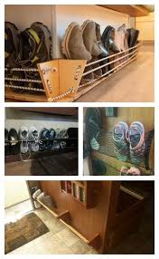 Camping Ideas Shoe Storage Rv Shoe Storage Ideas Camping Campinghacks Camper Camper Storage Ideas Travel Trailers Camper Storage Travel Trailer Camping