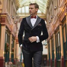 Image result for black tie optional male