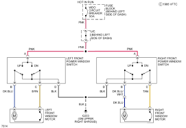 Unlike a pictorial diagram, a wiring diagram uses abstract or simplified shapes and lines to show components. Adding Power Windows Wiring Questions Pennock S Fiero Forum