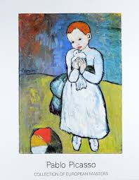Klassischer kunstdruck und gerahmtes bild. Pablo Picasso Kind Mit Taube Gross Ii Poster Kunstdruck Bei Germanposters De