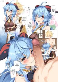 Kanu-chan ni Amaeru o Manga Fawning on Ganyu - Genshin Impact -  KingComiX.com