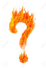 Question mark was approved as part of unicode 6.0 in 2010 under the name black question mark ornament and added to emoji 1.0 in 2015. Fire Question Mark Symbol On Isolate Stock Photo Picture And Royalty Free Image Image 22499779