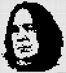 Serevus Snape Harry Potter Perler Beads Harry Potter Crochet Cross Stitch Harry Potter