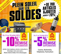 Soldes Auchan 5 Ou 10 De Remises Supplementaires Sur Les Demarques Code Promo