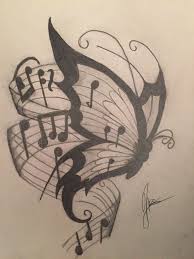 Butterfly Drawing In Pencil And Charcoal Pencildrawing Pencil Drawing Butterfly Butterfly Drawing Music Drawings Butterfly Sketch Josephine was pretty enthusiastic about drawing to the music, in response to the music. butterfly drawing in pencil and