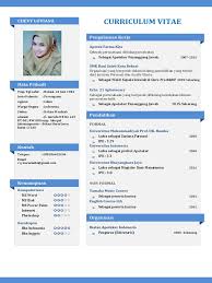 Lihat contoh cv menarik fresh graduate berikut ini 2 Contoh Cv Curriculum Vitae Yang Baik Menarik Dan Benar File Word