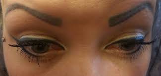 Black And White Eyeliner Tattoo Here You Go Jackie Weird Picture But You Can See The Black And The White Tattooed Eyeliner Eyeliner Tattoo Eyeliner Permanent Makeup