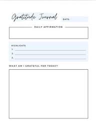 The gratitude diary has a very simple structure, which is why it can be easily created by ourselves at home. 11 Printable Gratitude Journal Template Examples For 2021