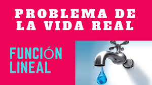 Por ejemplo el área a de un círculo es función de su. Problema De La Vida Real Funcion Lineal Youtube