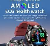 ET482 Smart Watch 1.43 inch Smartwatch Fitness Running Watch ...
