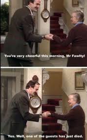 Fawlty Towers Is One Of British Tv S Most Famous Comedies Pin By Sarah Benko On Monty Python Comedy Tv Fawlty Towers British Tv Comedies