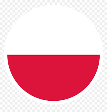 The resolution of png image is 1024x1024 and classified to english flag ,white flag ,us flag. Robert Lewandowski 9 Teamlogo Poland Flag Round Poland Round Flag Vector Hd Png Download Vhv