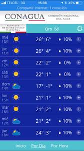 Conagua Clima En Twitter El Smnmx Te Da El Pronostico Del Tiempo Para Queretaro Y Leon A Traves De Su App Meteoinfo Mas Informacion En Https T Co 0cvmmvmczo Https T Co 6thofcsqq1