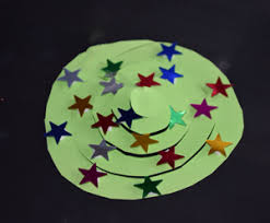 Kategorien basteln, basteln mit kindern, handgemachtes für kinder, herbst, papier. Spiralen Tannenbaum Aus Karton Basteln