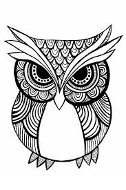 Download Owl Zentangle Animals