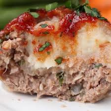 Mashed Potato Stuffed Meatloaf Cups Recipe By Tasty Recipe Recipes Meatloaf Cups Food