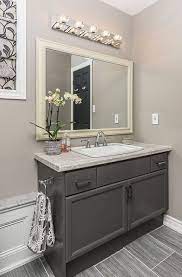 Infinite Design And Interiors Kitchens Barrie Charcoal Bathroom Grey Bathroom Countertops Bathroom Vanity