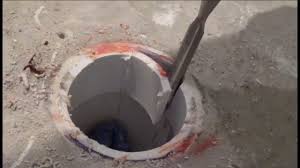 Pvc Toilet Flange Removal How To Remove Glued In Flange Youtube