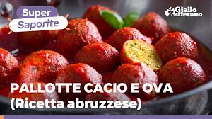 The dish is a classic in the region in other words, the ideal little snack. Pallotte Cacio E Ova Abruzzesi Ricetta Originale Youtube