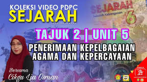 Malaysia mempunyai masyarakat berbilang agama dan budaya yang pada asasnya hidup secara aman dan damai. Penerimaan Kepelbagaian Agama Dan Kepercayaan Sejarah Tahun 6 Youtube