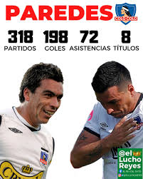 Maybe you would like to learn more about one of these? Luis Antonio Reyes On Twitter La Despedida De Esteban Paredes En Colo Colo 318 Partidos 198 Goles 72 Asistencias 8 Titulos Https T Co Ez53tek0va Https T Co Ng2xlpkfou