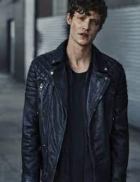 Allsaints Men S Lookbook Autumn 2015 Look 4 The Powel Leather Biker Jacket Courthauld Shirt Nata Leather Jacket Outfit Men Leather Jacket Men Leather Jacket
