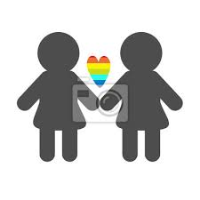 Stop the mouse over each button to learn its keyboard shortcut. Gay Pride Manzelstvi Symbol Dve Zeny Silueta Lgbt Ikona Duha Fototapeta Fototapety Stejny Mraky Lesbicka Myloview Cz