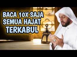 Baca 10x Saja Semua Hajat Terkabul Syekh Ali Jaber Youtube Kata Kata Indah Kata Kata Motivasi Kekuatan Doa