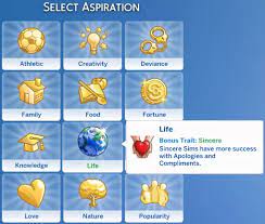 Download now living life custom aspiration by fireferret at mod the sims. Living Life Aspiration Custom Aspiration The Sims 4 Catalog Sims 4 Mods Sims Sims 4