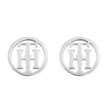 Check spelling or type a new query. Tommy Hilfiger Steel Logo Stud Earrings