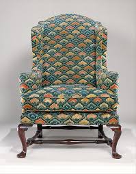 Eighteenth Century Easy Chairs Heavily Padded With Thick Down Filled Cushions And With Wings To Rest One 39 S Head Against And Ke Chair Bargello Easy Chair
