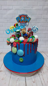 A Paw Patrol Kuchen Fur Christian In 2020 Paw Patrol Birthday Cake Paw Patrol Cake Paw Cake