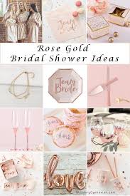 Rose Gold Bridal Shower Color Scheme Elegant Wedding Ideas Rose Gold Bridal Shower Rose Gold Bridal Shower Decor Gold Bridal Showers