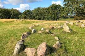 Lindholm høje viking burial grounds. Wikingergraeber Lindholm Hoje Travel On Toast