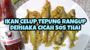 Tidak kira anda singgah di kemaman, marang atau kuala terengganu pasti ada gerai yang menjual menu tersebut. Resepi Ikan Celup Tepung Terengganu Ikan Selayang Rm4 Sekilo Je Youtube