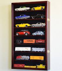 1 24 Scale Diecast Model Car Display Case Rack Holder Holds 16 Die Cast Nascar Car Model Display Diecast Cars Display Car Model