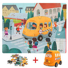Your baby's gone from a little bean to a crawling, smiling, laughing toddler in the last year. Wooden Puzzles For Toddler 3 Year Old Boys And Girls 24 Piece Floor Puzzles For Kids Buy Online In Aruba At Aruba Desertcart Com Productid 137292219