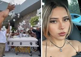 Entre aplausos dieron el último adiós a Valeria Jasso