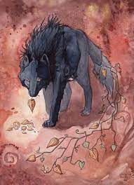 The Chinese Lantern Lord Mythological Animals Art Animal Art