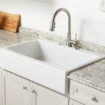 Dawn 3233 top mount single bowl bar sink, polished satin finish $130.90. Josephine Quickfit Drop In Fireclay Farmhouse Kitchen Sink Sinkology